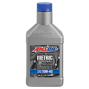 AMSOIL 10W-40 Synthetic Metric Motorcycle Oil Canada