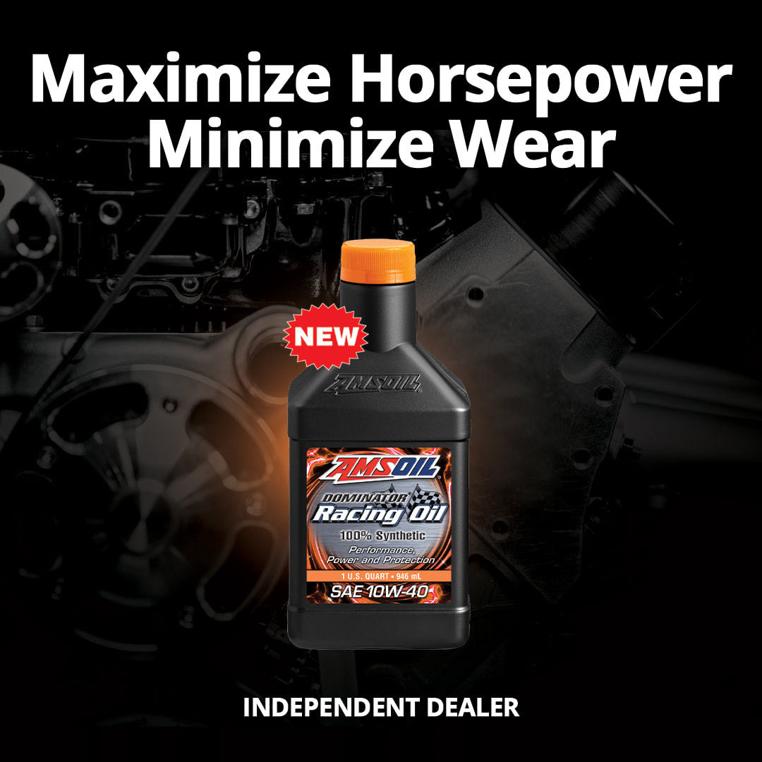 10W-40 Viscosity Joins DOMINATOR® Synthetic Racing Oil Line