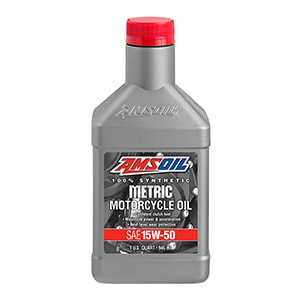 AMSOIL 15W-50 Synthetic Metric Motorcycle Oil Canada