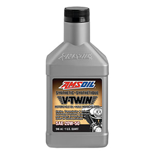 AMSOIL 20W-50 Synthetic V-Twin Motorcycle Oil Canada