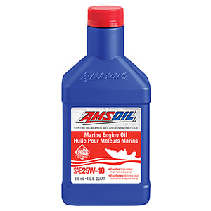 AMSOIL 25W-40 Synthetic Blend Marine Engine Oil Canada