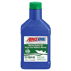 AMSOIL 10W-30 Synthetic Marine Engine Oil Canada