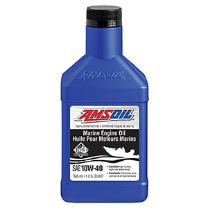AMSOIL 10W-40 Synthetic Marine Engine Oil Canada