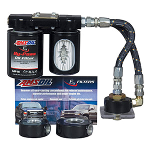 AMSOIL Ford 7.3L Dual Remote Oil Filter Bypass System Canada