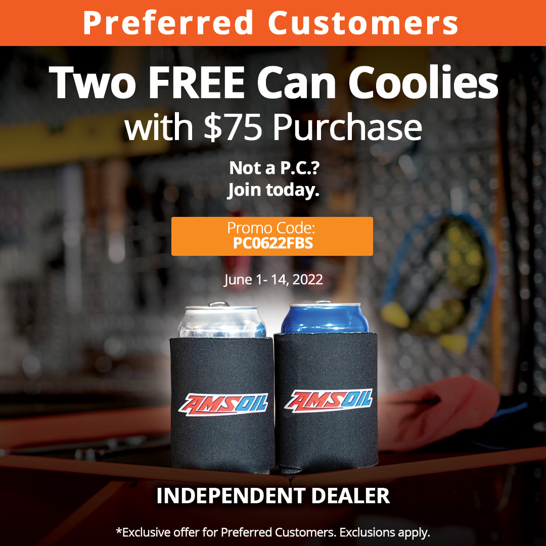 AMSOIL Canada Promo Code - Two Free Can Coolies
