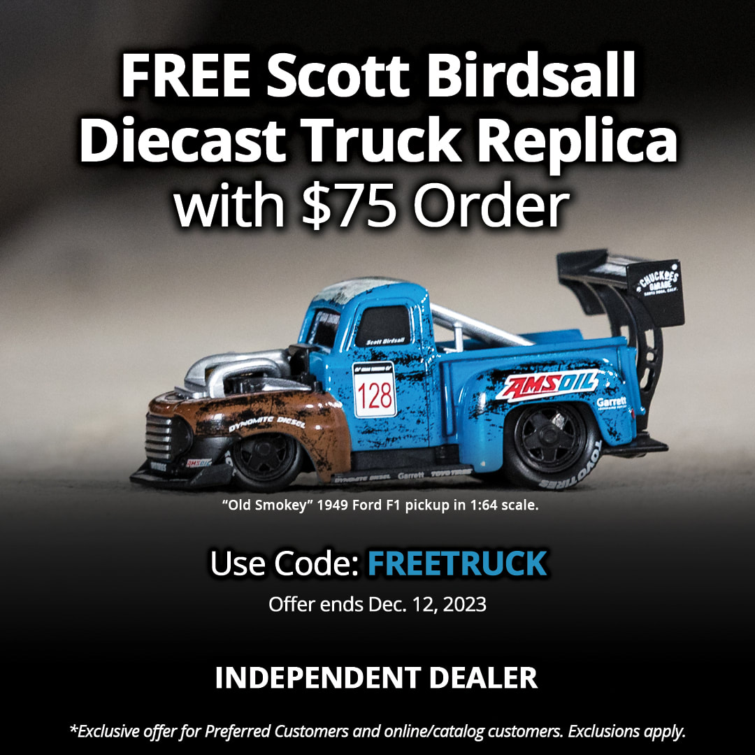 New AMSOIL Preferred Customer / Online Promo - FREE limited-edition Scott Birdsall Diecast Truck