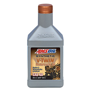 AMSOIL SAE 60 Synthetic V-Twin Motorcycle Oil Canada