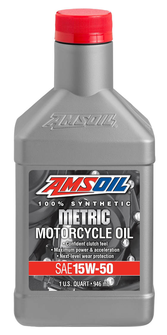 AMSOIL Canada Synthetic 15W-50 Motorcycle Oil